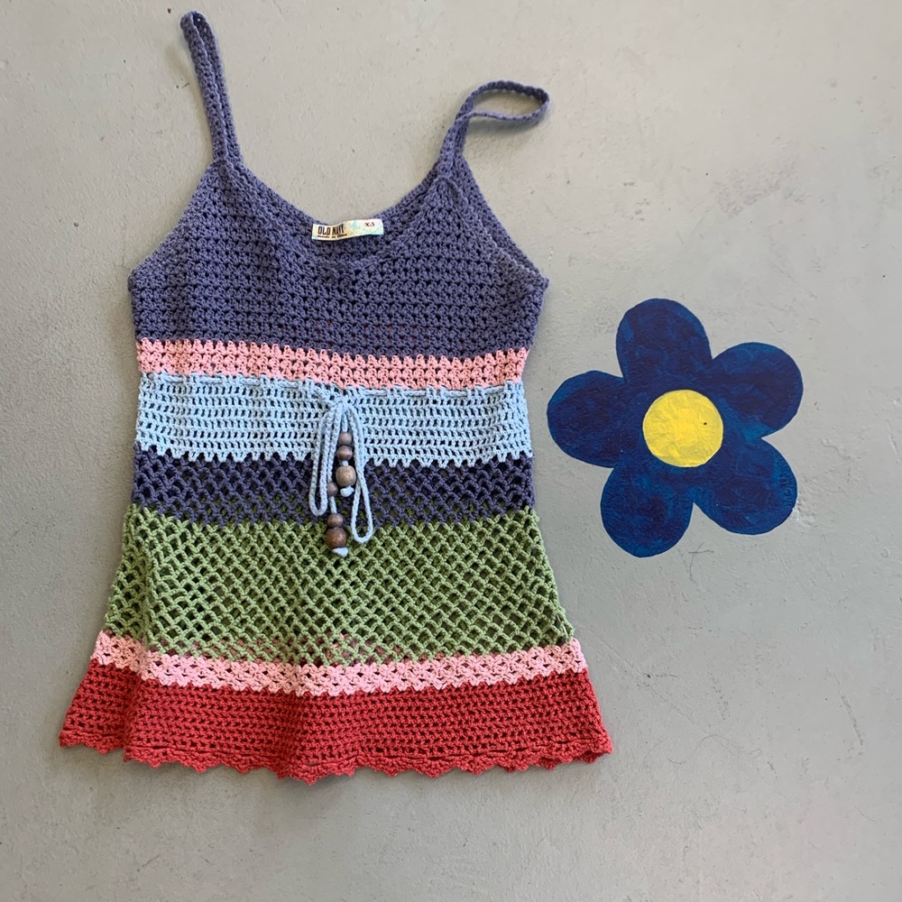 Vintage Old Navy Crochet Top